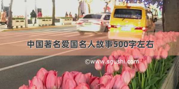 中国著名爱国名人故事500字左右
