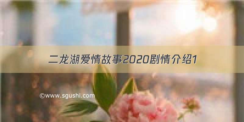 二龙湖爱情故事2020剧情介绍1