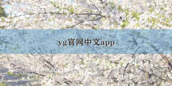 yg官网中文app