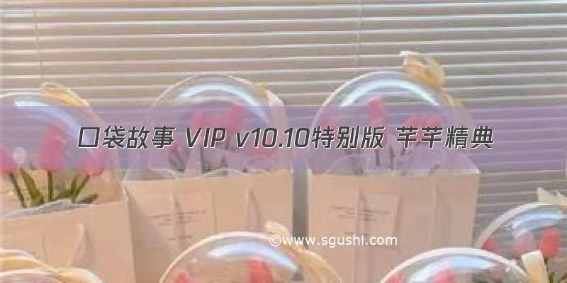 口袋故事 VIP v10.10特别版 芊芊精典