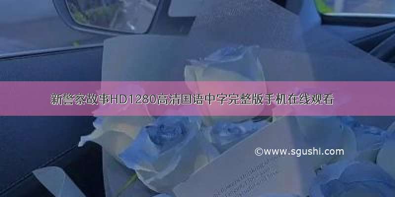 新警察故事HD1280高清国语中字完整版手机在线观看