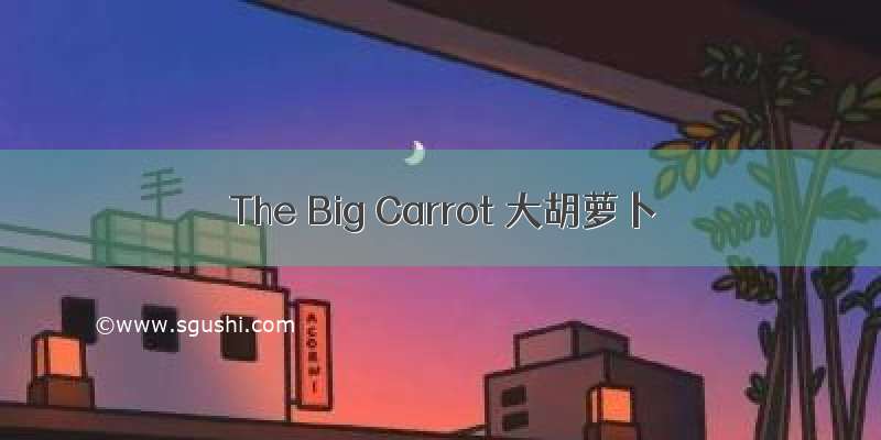 The Big Carrot 大胡萝卜