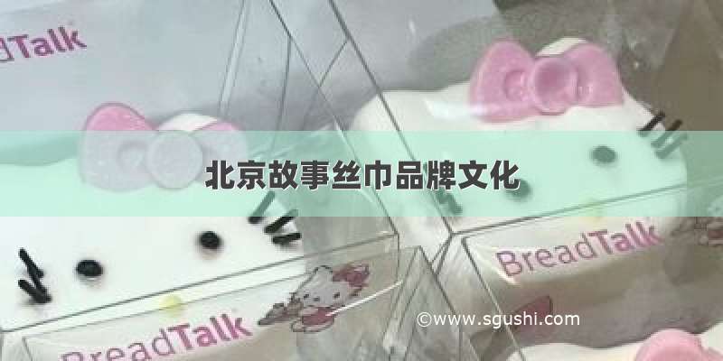 北京故事丝巾品牌文化